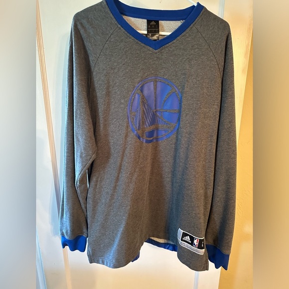 Men’s adidas Golden state warriors long sleeve - Picture 5 of 5